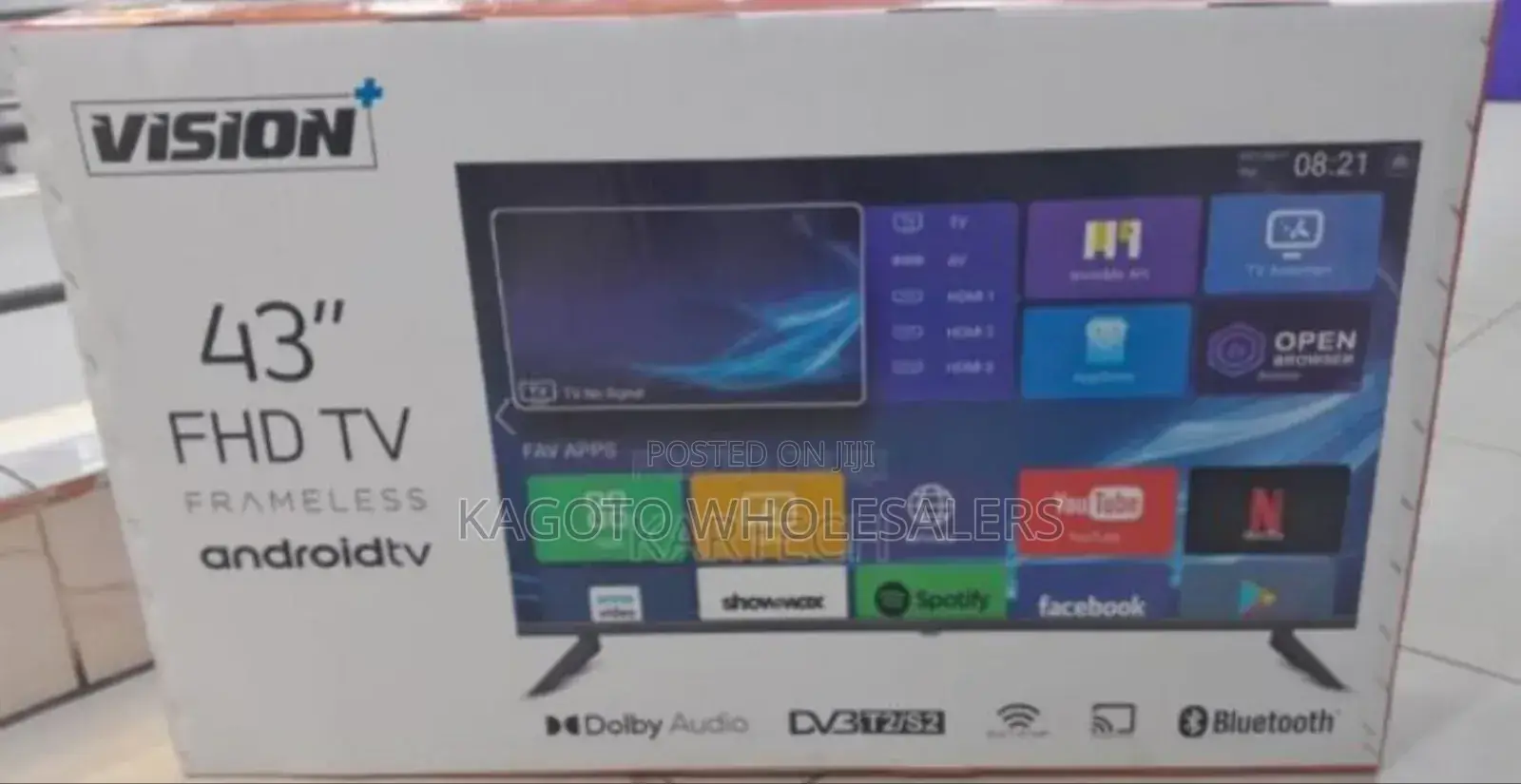 Vision 43inch Smart Tv