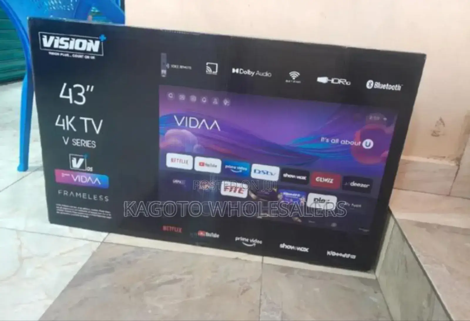 Vision 43inch Vidaa Smart Tv