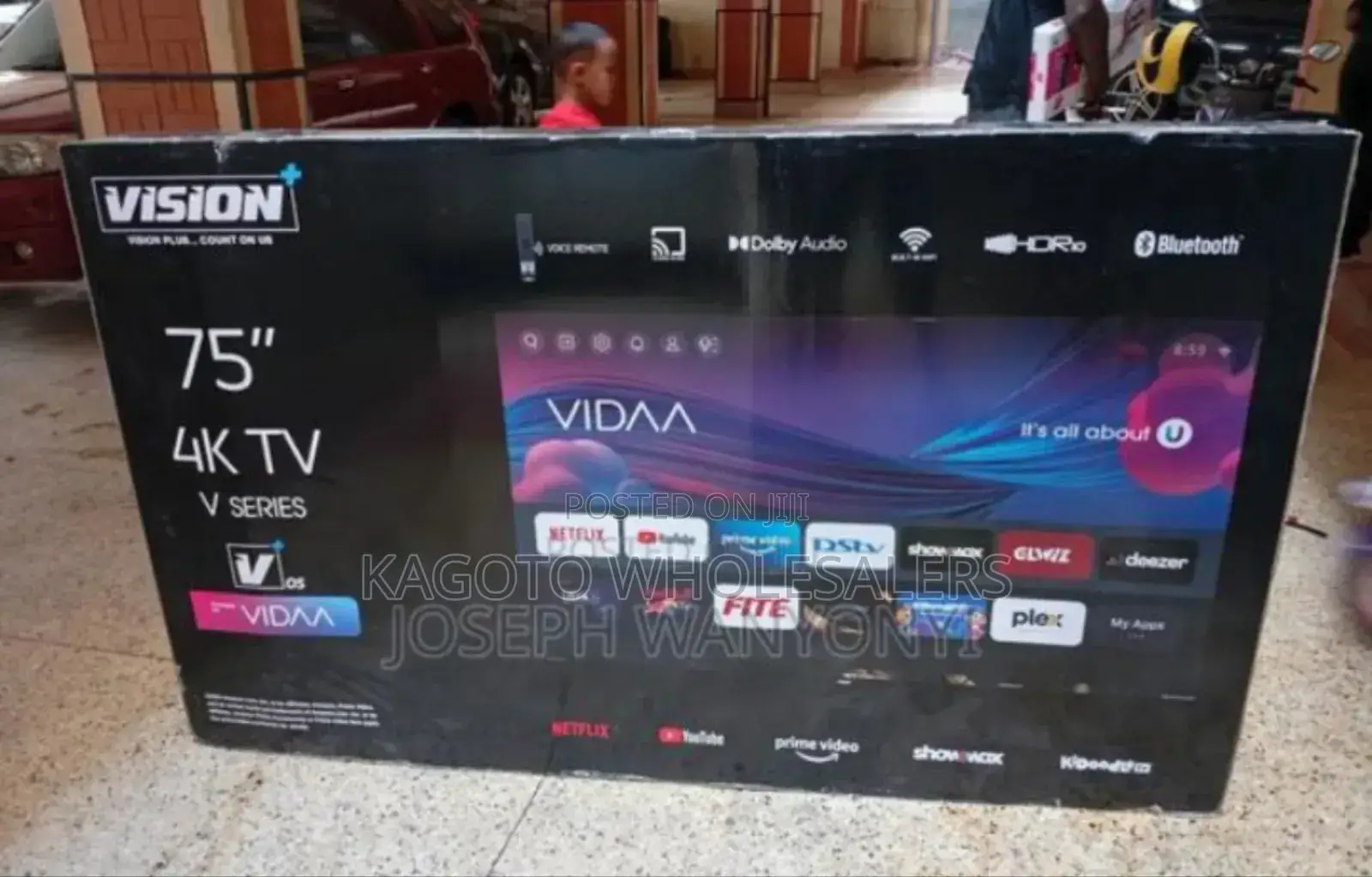 Vision 75inch Vidaa Smart Tv