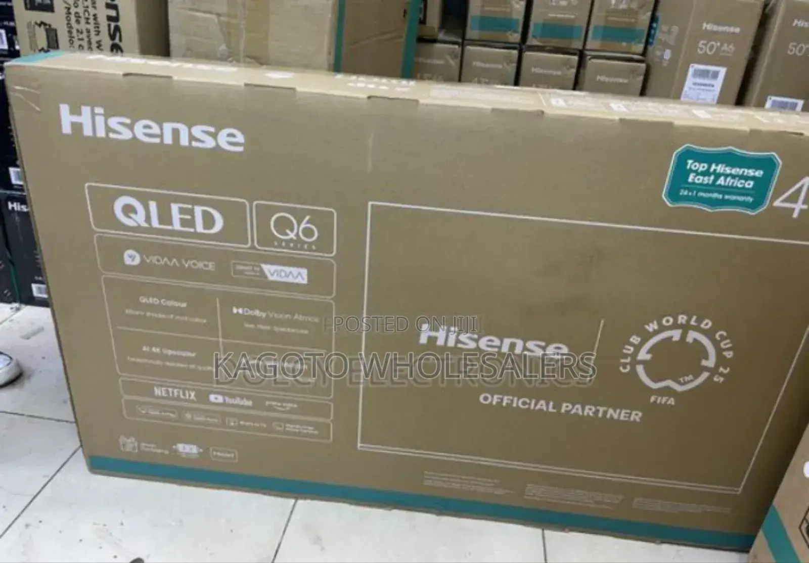 Hisense 43inch Qled Smart Tv