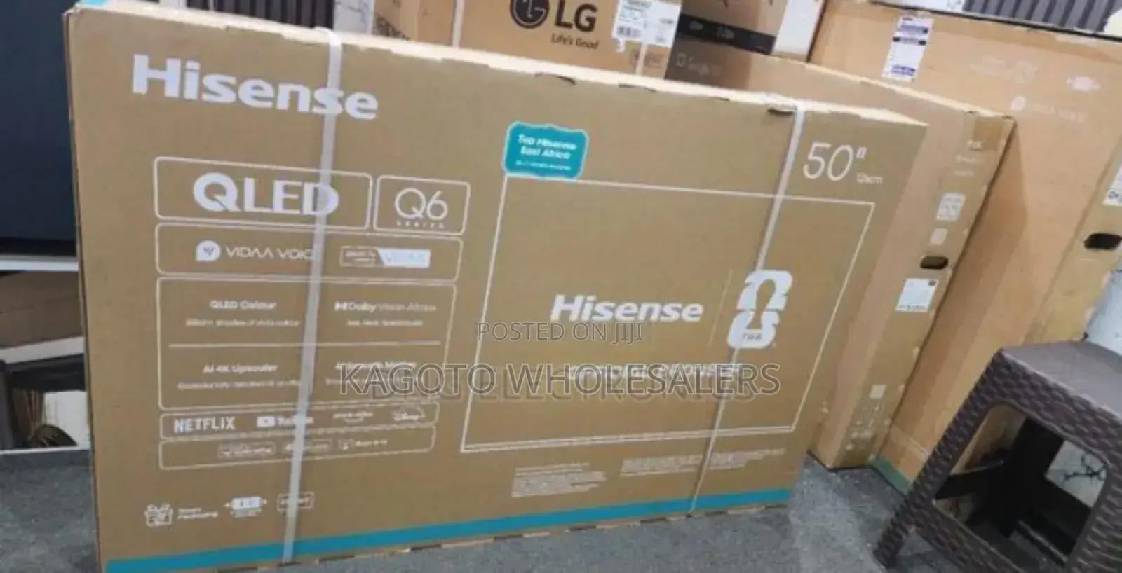 Hisense 50inch Qled Smart Tv