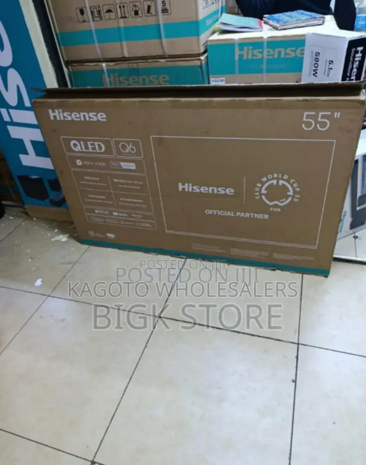 Hisense 55inch Qled Smart Tv