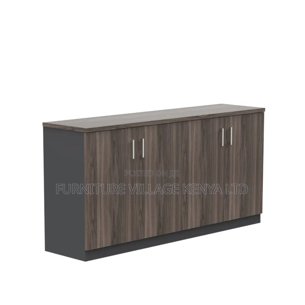 Office Cabinet; 4 Door Wooden Credenza Cabinet