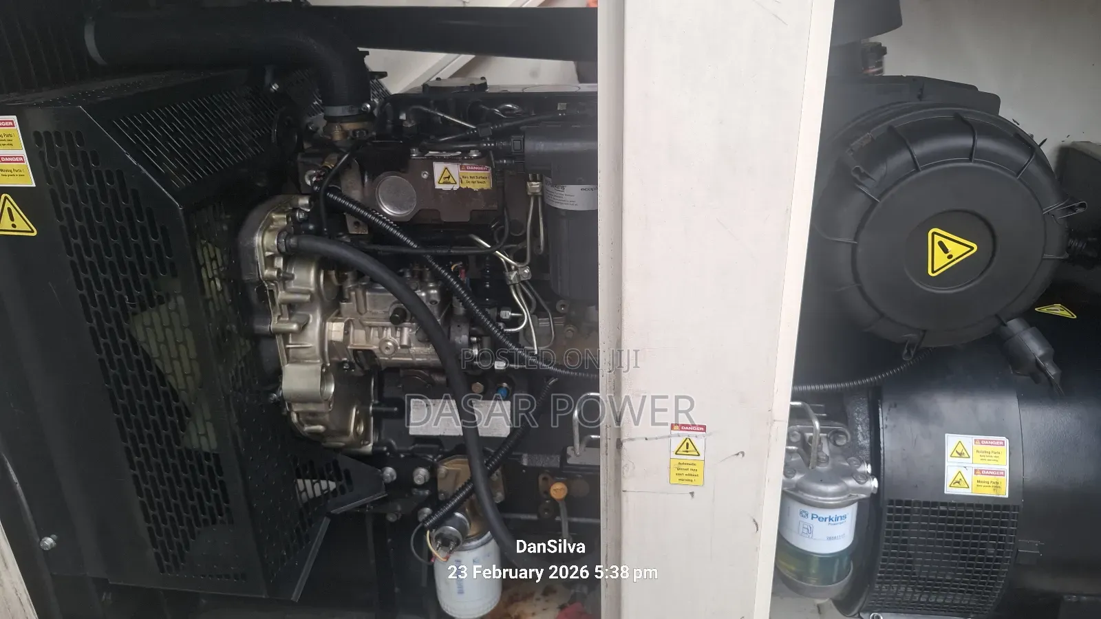 100kva Perkins Silent Generator.