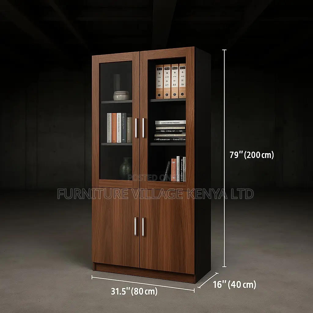 Office Cabinet; Modern Wood Office Storage Cabinet