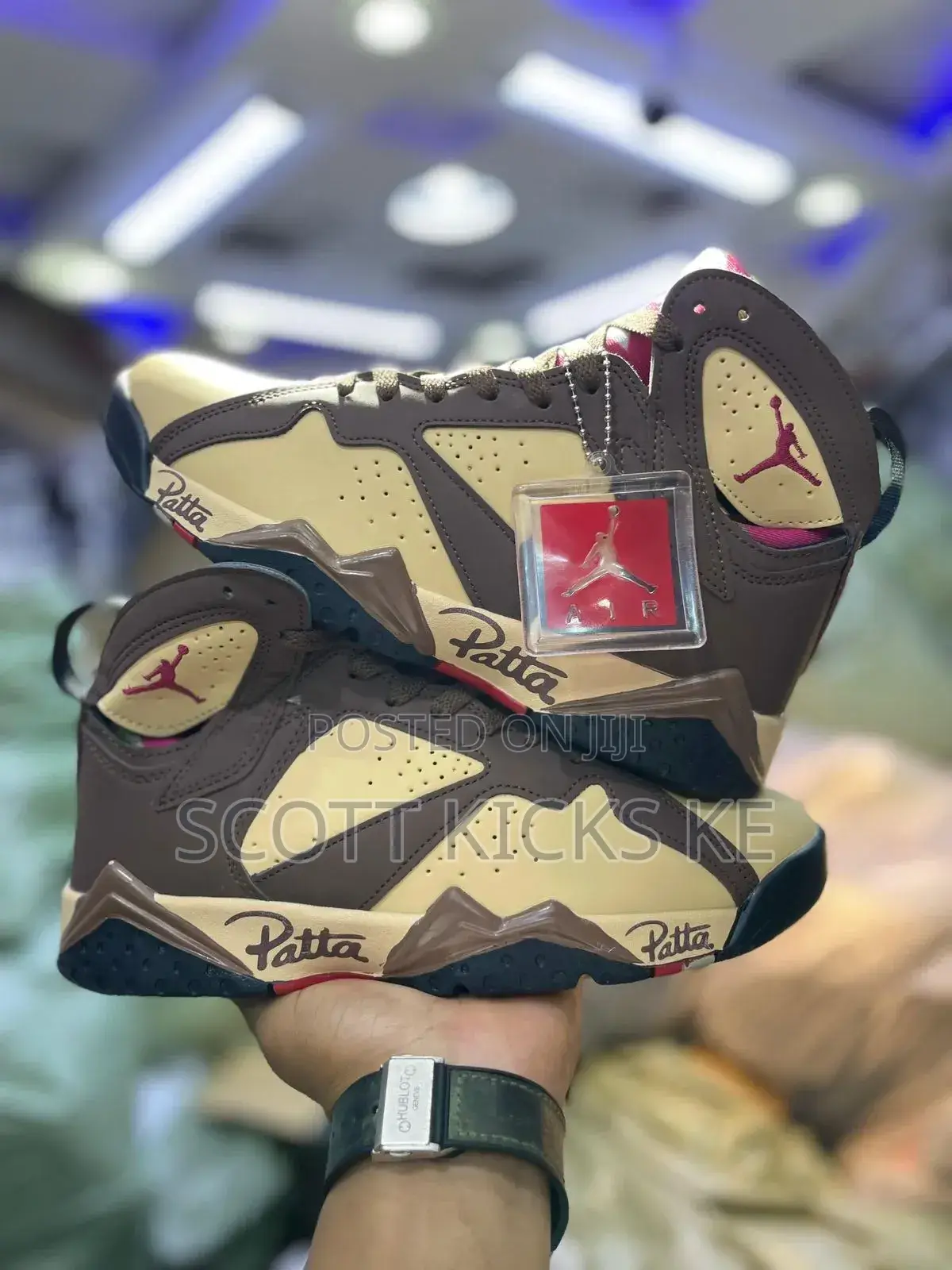 Air Jordan 7 Patta Brown “