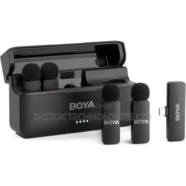 Boya By-v4u 4-person Wireless Microphone System