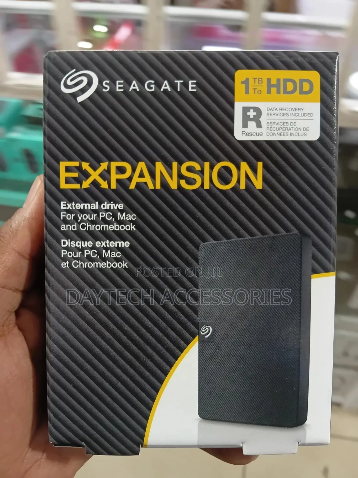 Seagate Expansion Portable 1tb External Hard Drive.