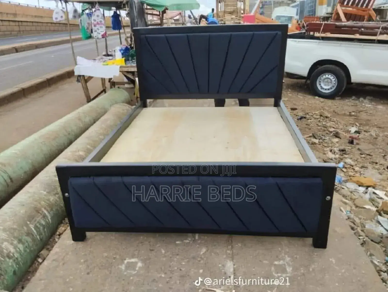 Strong Wooden Bed ,