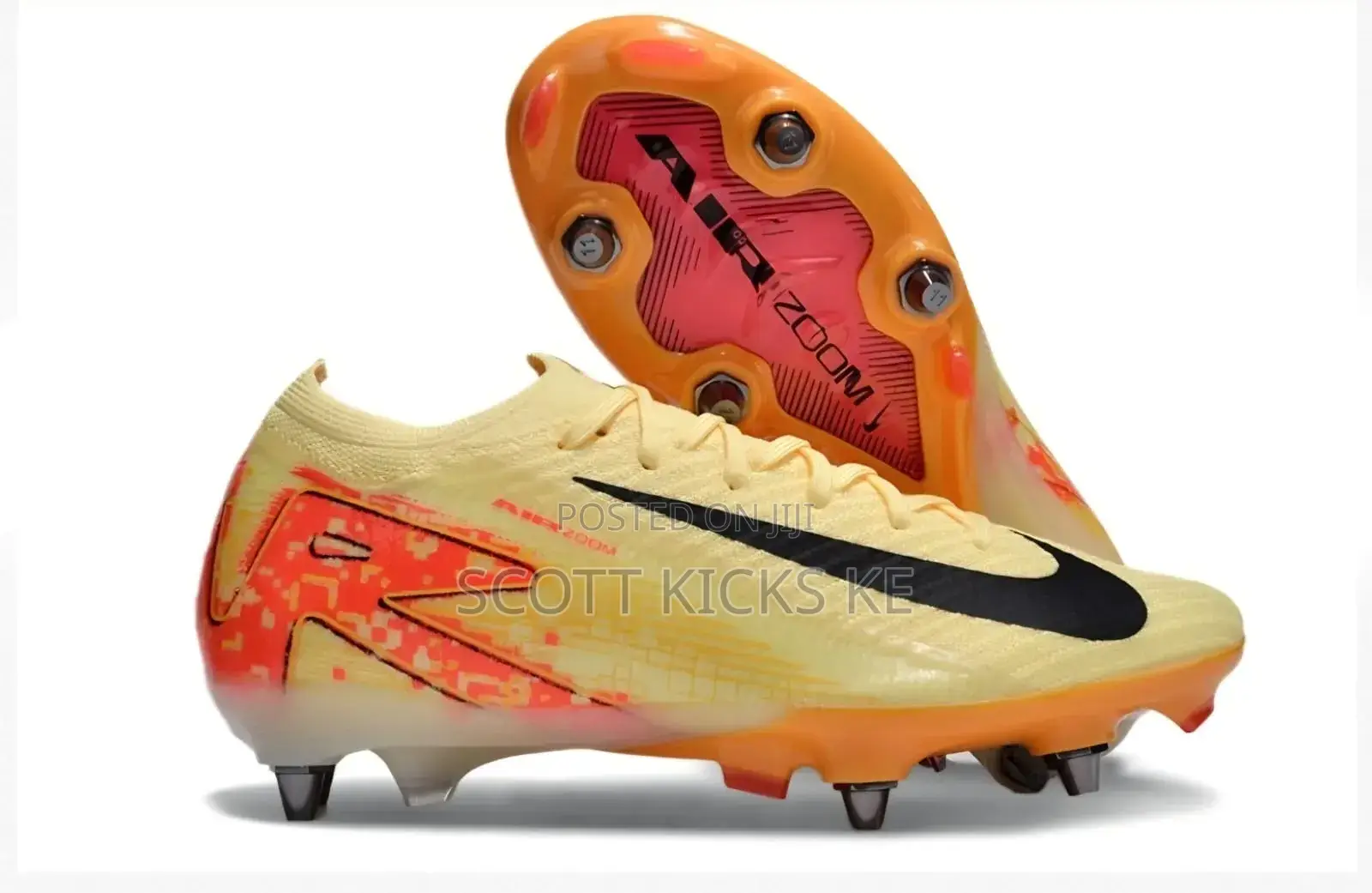 Nike Mercurial Soft Ground Cleats. Metal Studs!