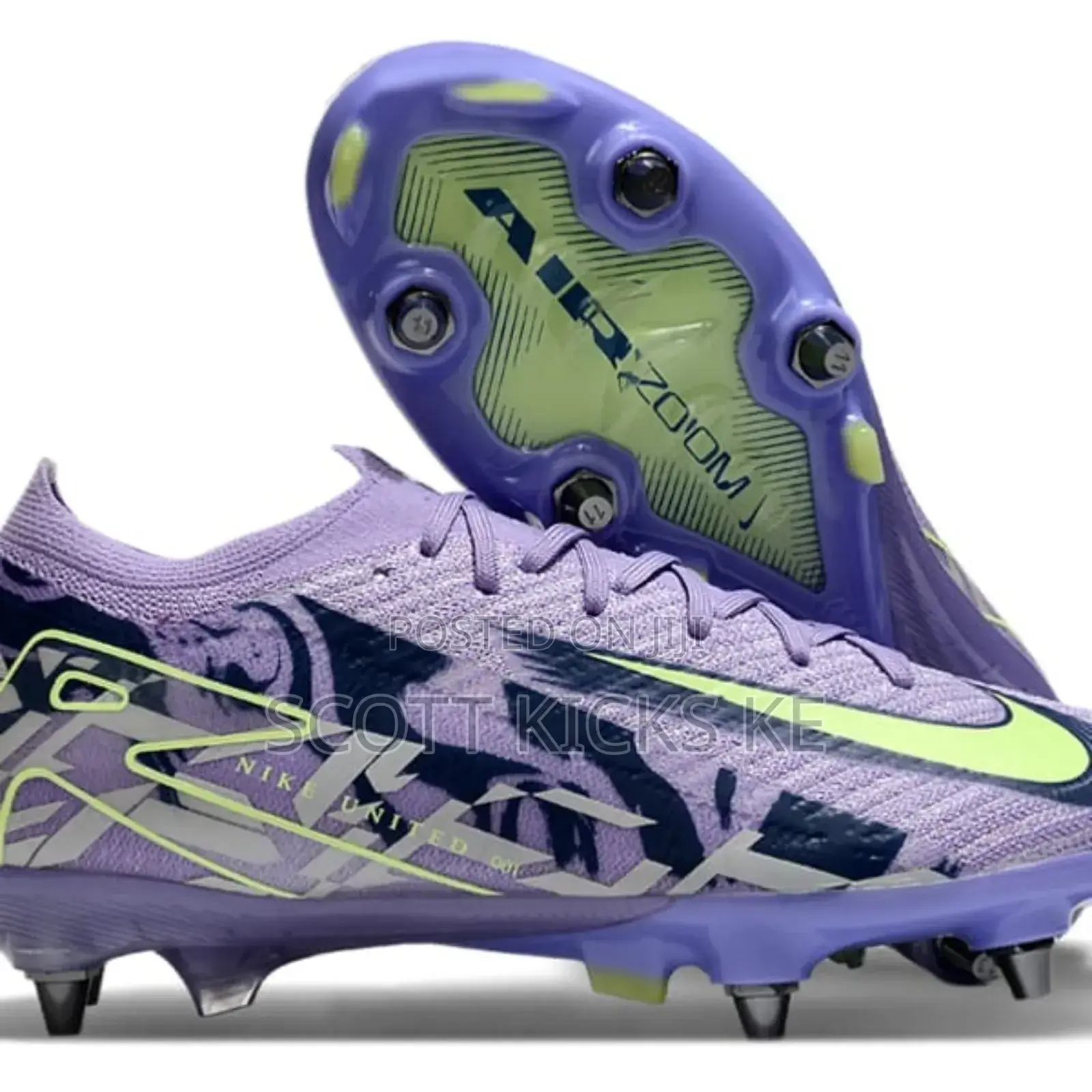 Nike Mercurial Soft Ground Cleats. Metal Studs!