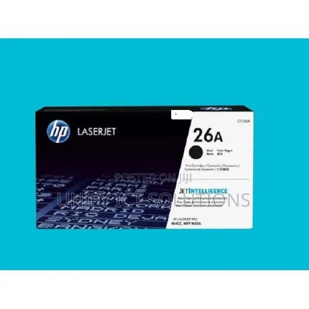 Hp 26a Black Original Laserjet Toner Cartridge