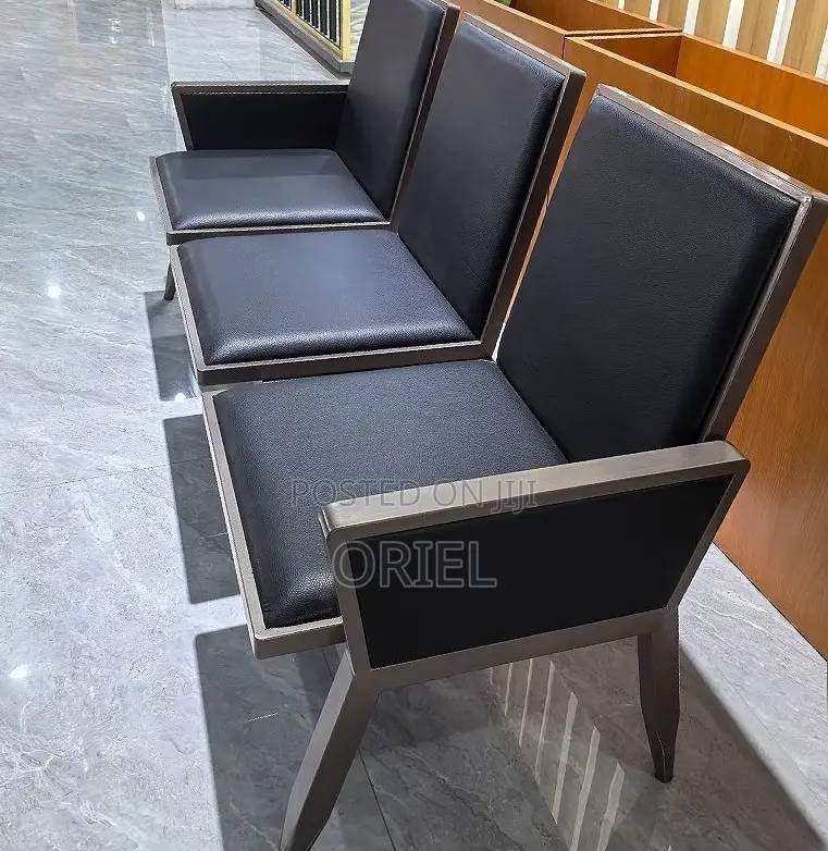 3-Seater Office Bench : Corporate Lobby Office Bench