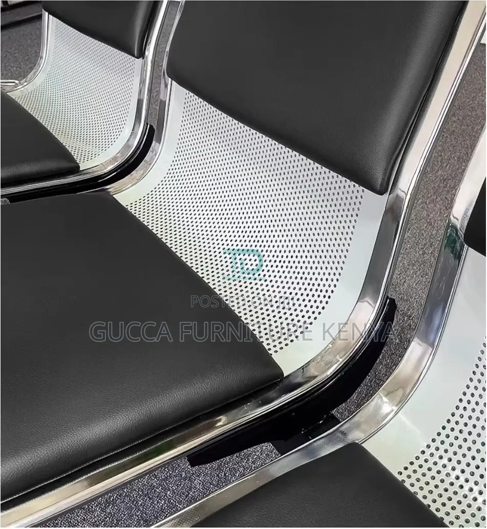 3-seater Padded Office Reception Bench
