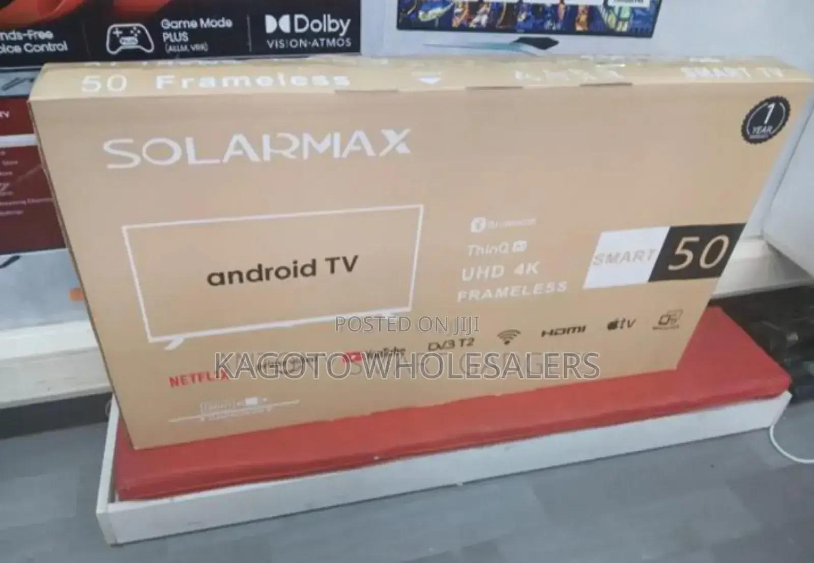 Solarmax 50inch  Smart Tv
