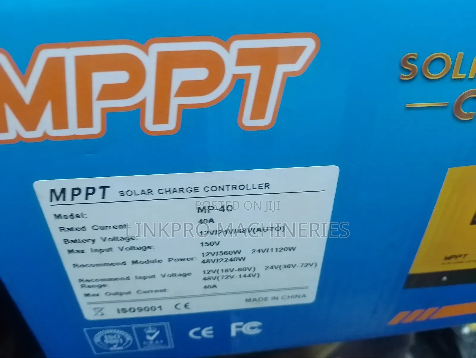 40a MPPT Charge Controller