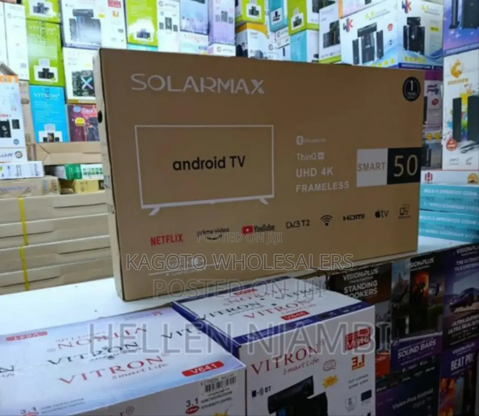 Solarmax 50inch  Smart Tv