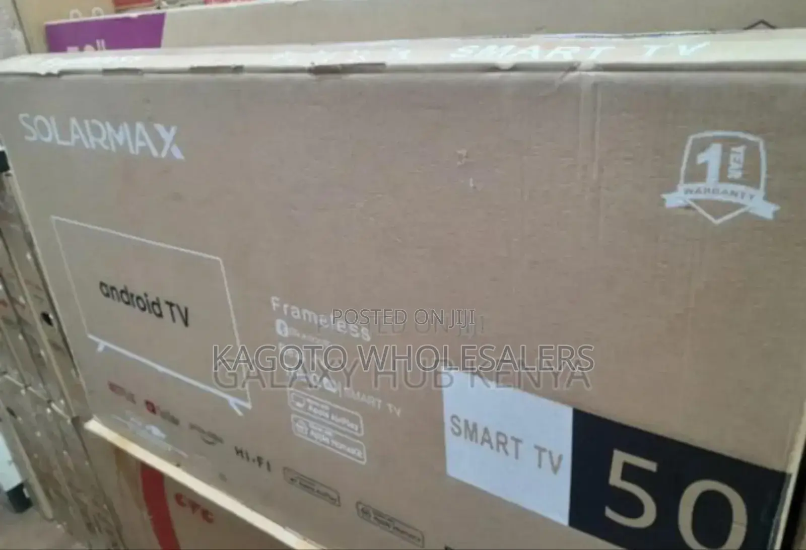 Solarmax 50inch  Smart Tv