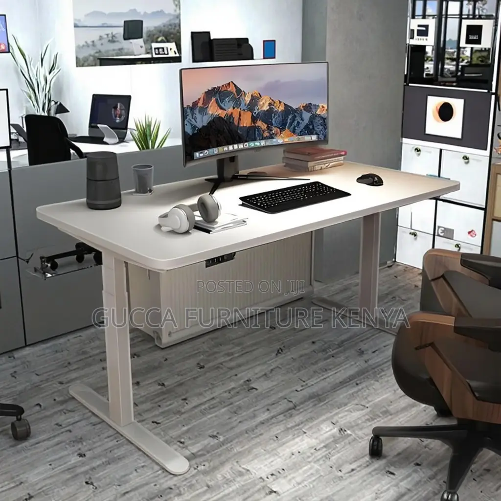 1400mm Height-adjustable Office Desk