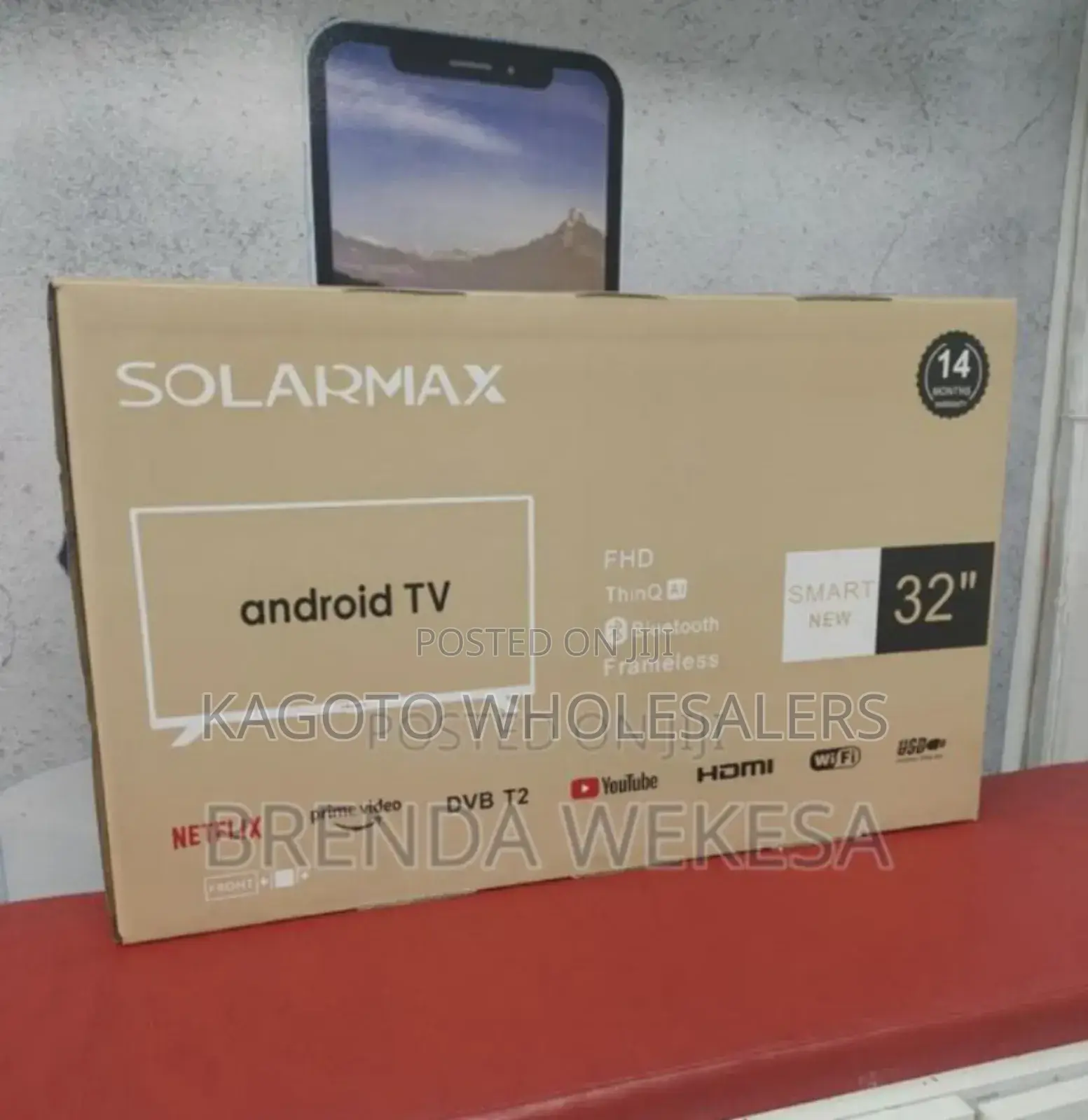 Solarmax 32inch  Smart Tv