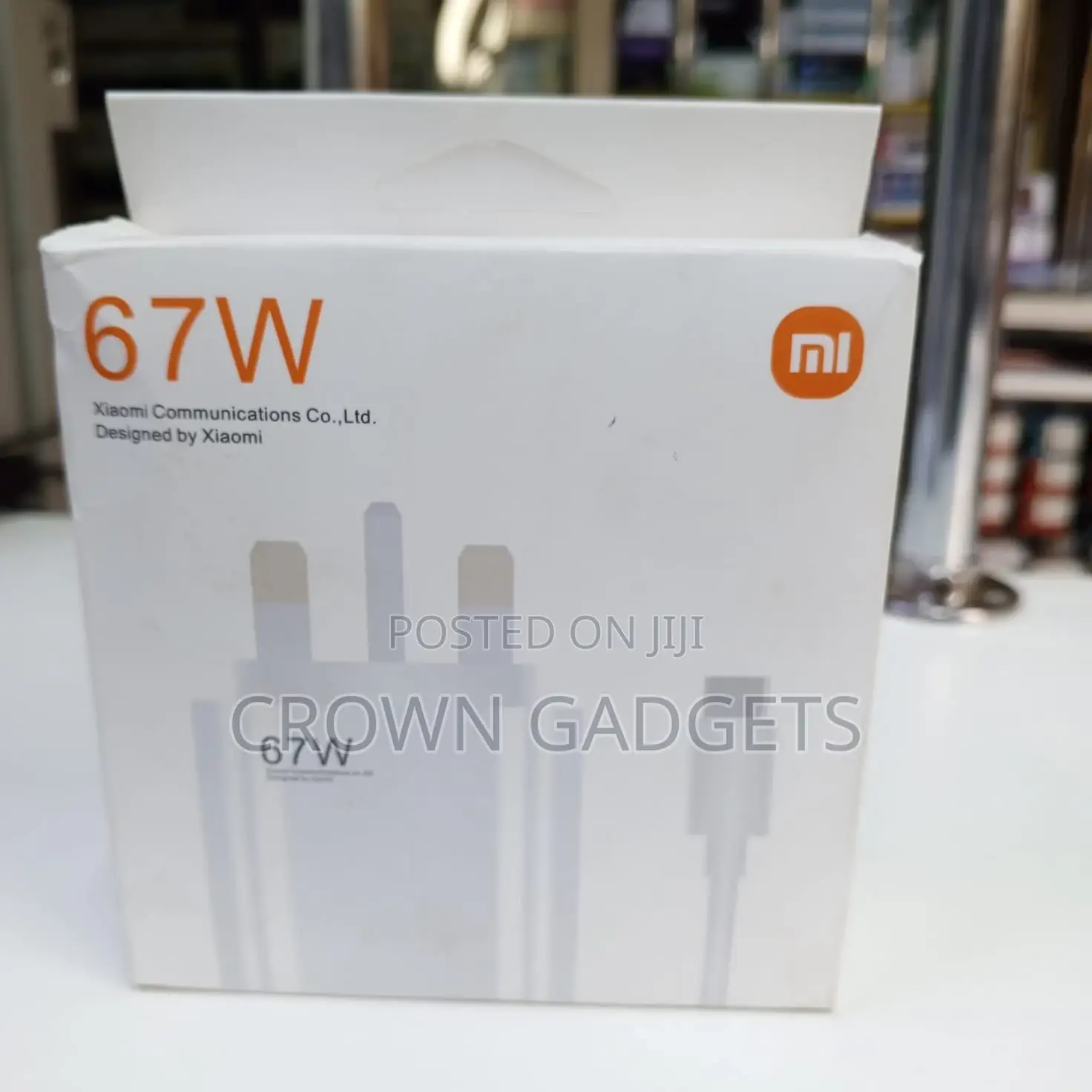 Xiaomi 67w Fast Charger Adapter With Type-C Cable Combo