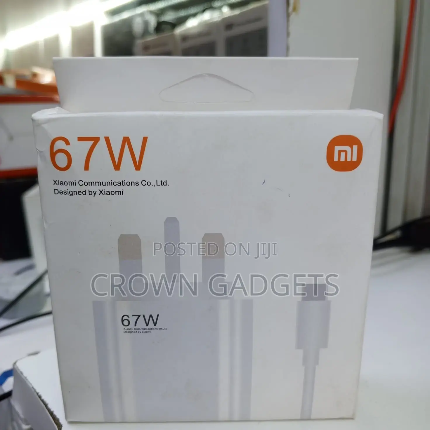 67w Turbo Fast Wall Charger for Xiaomi Redmi Poco Phones