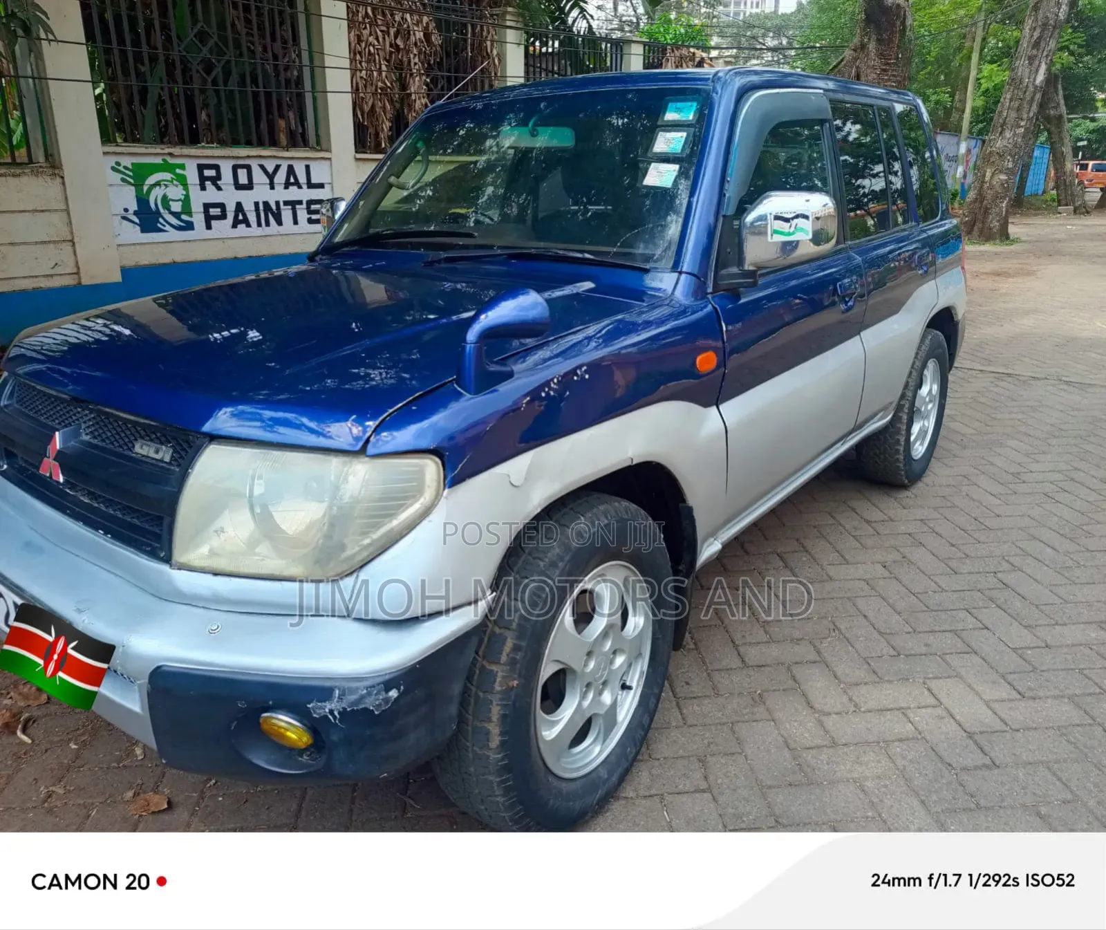 Mitsubishi Pajero 2003 Blue