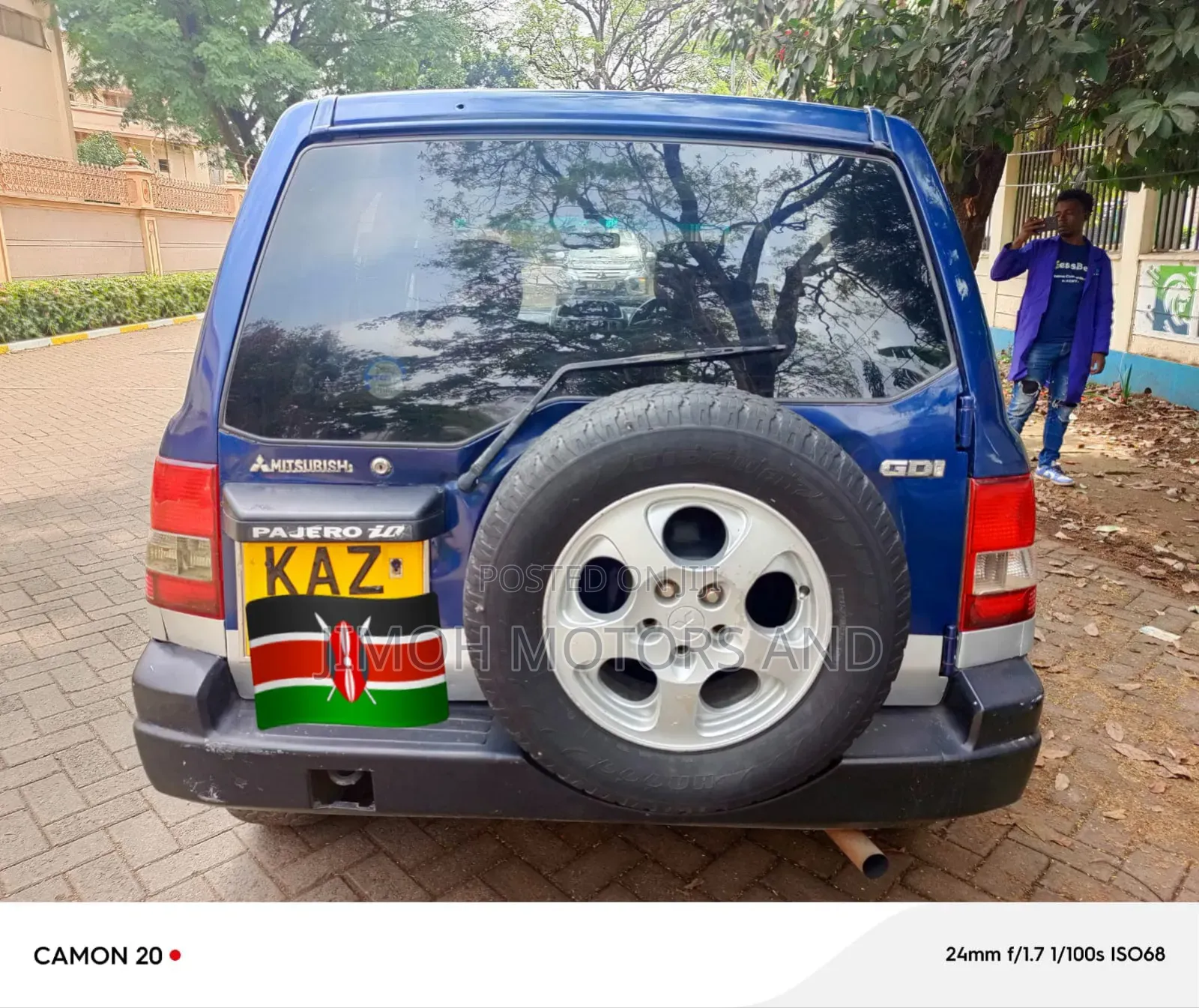 Mitsubishi Pajero 2003 Blue