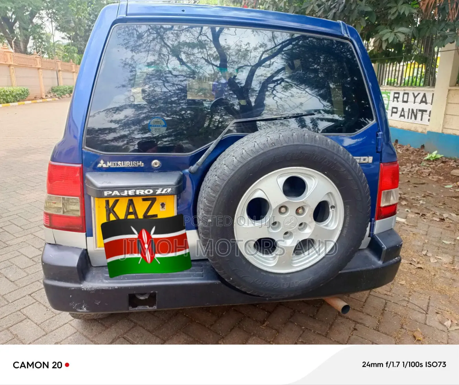 Mitsubishi Pajero 2003 Blue