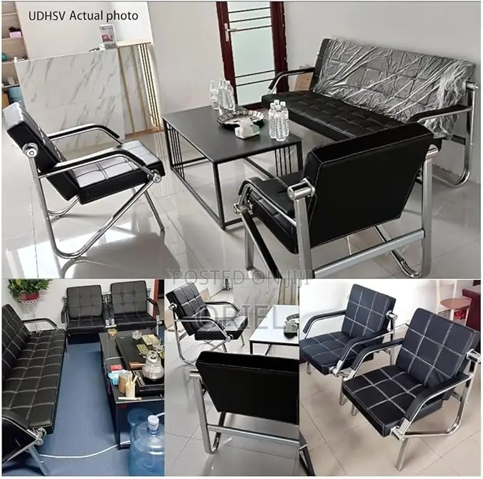 Office Waiting Sofa-Set : Corporate 5-Seater Reception Sofa-Set
