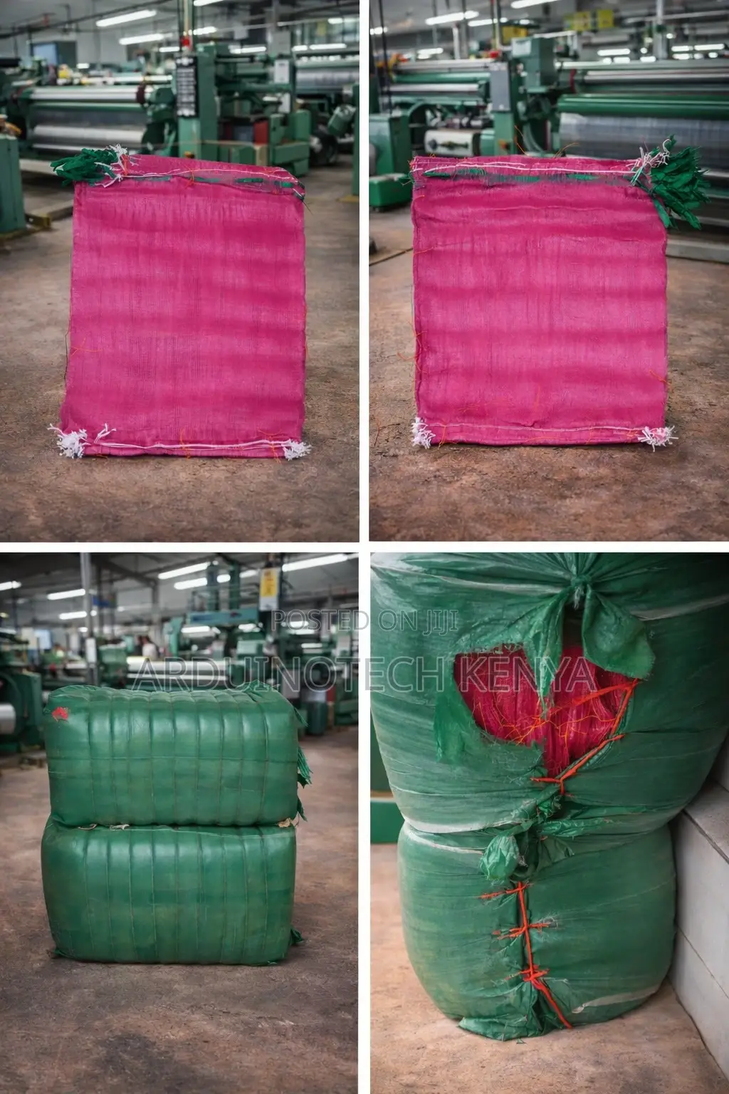 Pink Raschel Mesh Onion Bags – Strong Pp Produce Bags