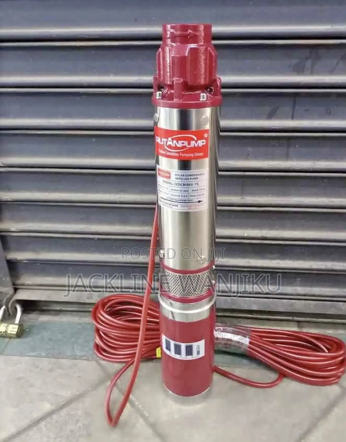 400watts 50meters Solar Pump / Solar Submersible Pump Rutan 50m 400w