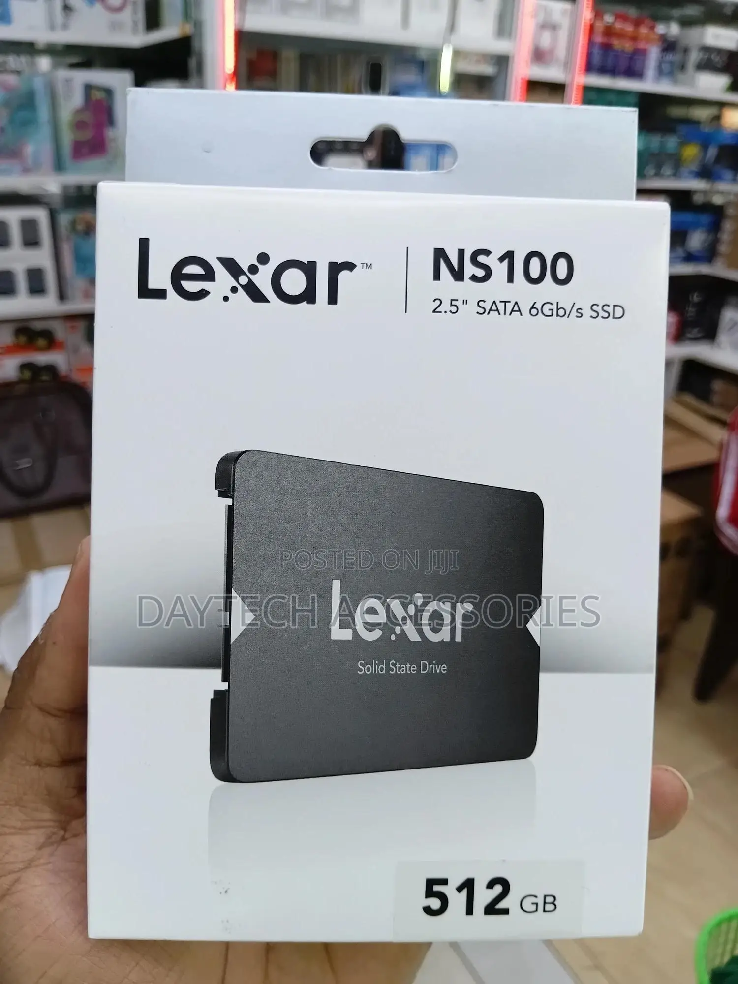 Lexar Ns100 512gb 2.5" Sata Iii Internal Solid State Drive (Ssd).