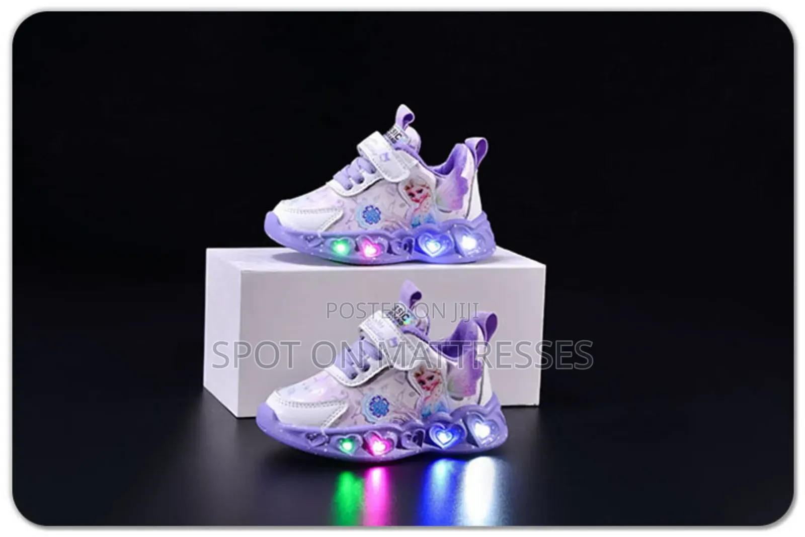 Kids' Elsa Led Shoes. Sizes 21-29. Delivery Services Available.