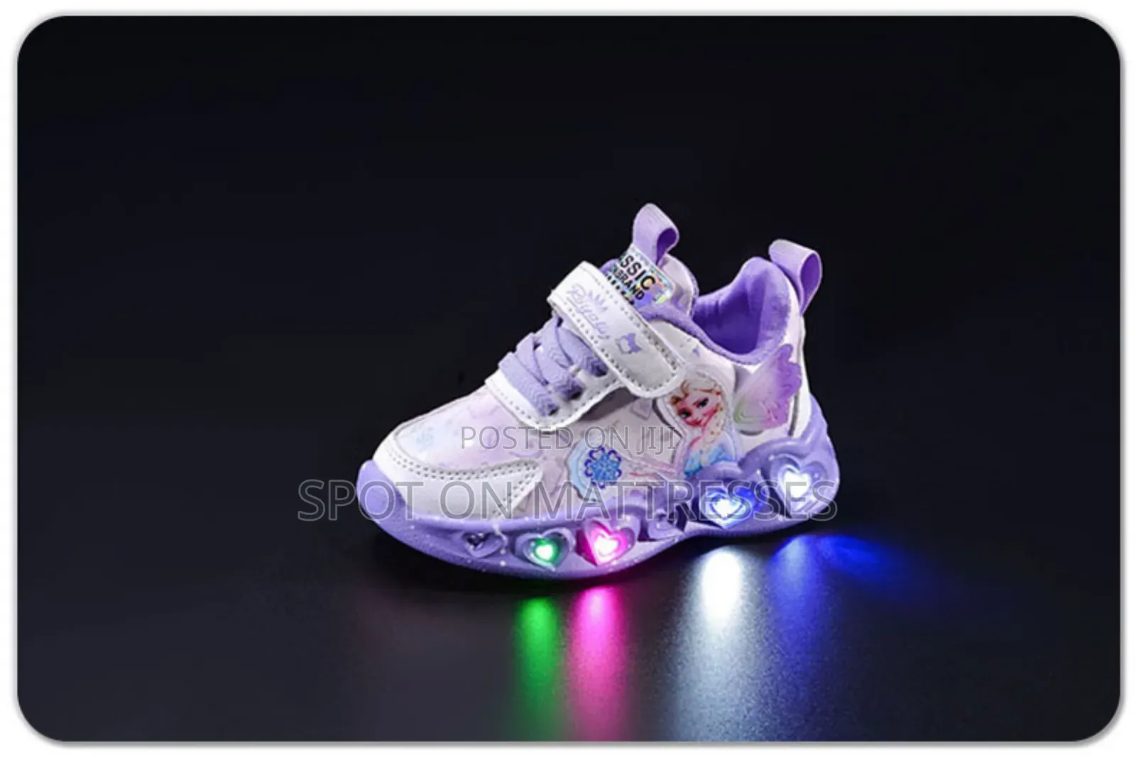 Kids' Elsa Led Shoes. Sizes 21-29. Delivery Services Available.