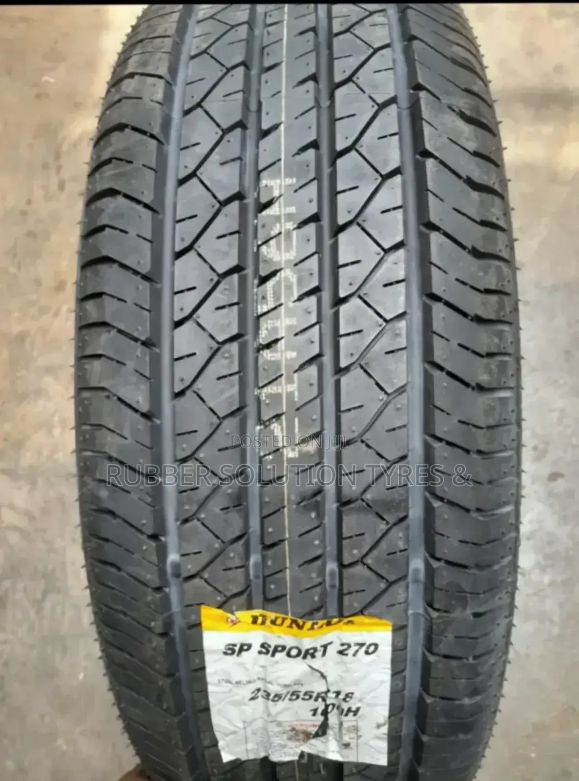 235/55r18 Dunlop Tyres 100h Sp Sport270 Japan