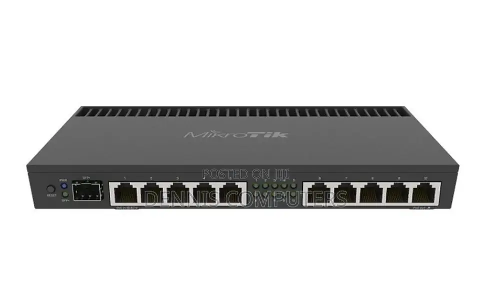 Mikrotik Rb4011igs+Rm Ethernet 10-Port Gigabit Router (Rb4011igs+Rm)