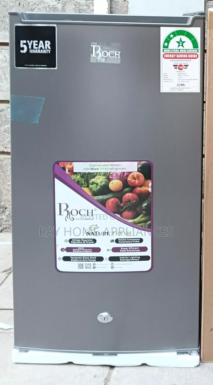 RFR-120-S-M Single Door Fridge 90 Litres