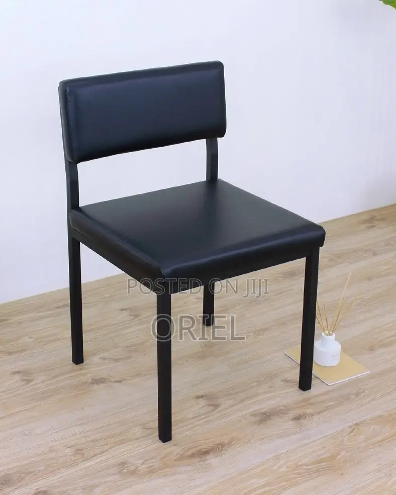 Mid Back Chairs; Space-Efficient Stackable Office Seating Chair