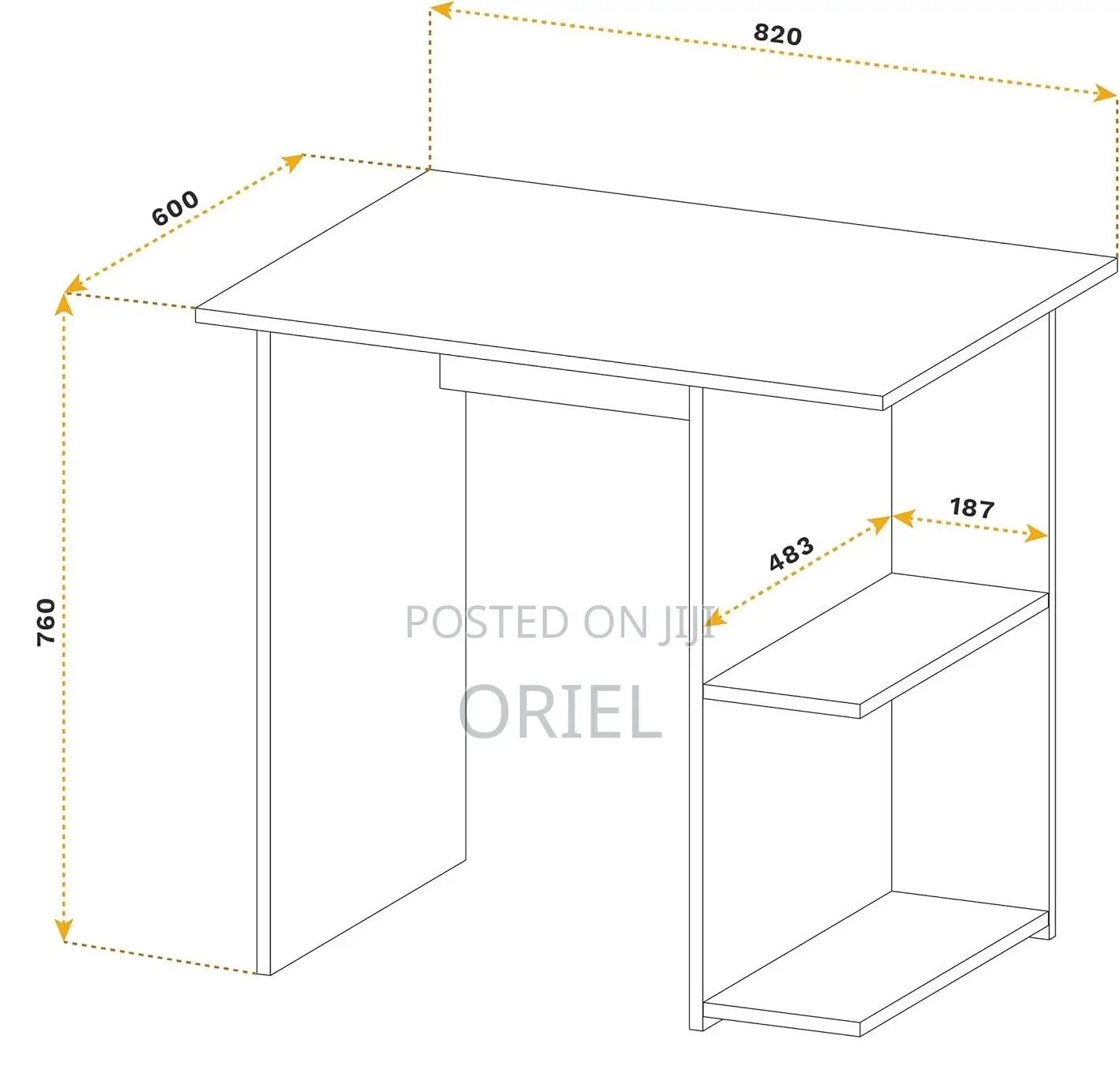 Clerical Desking; Compact Desk for Study and Work
