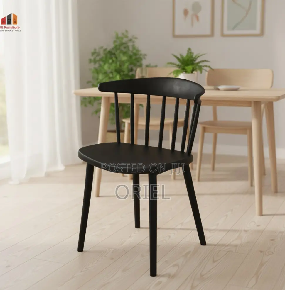 Home Chairs; Space-Saving Nordic Plastic Home Chair