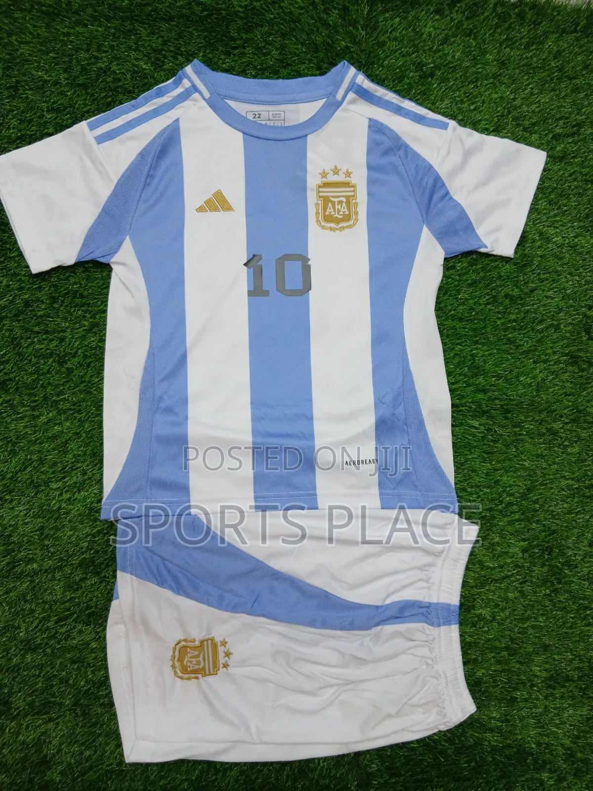 Messi Argentina Kids Jersey