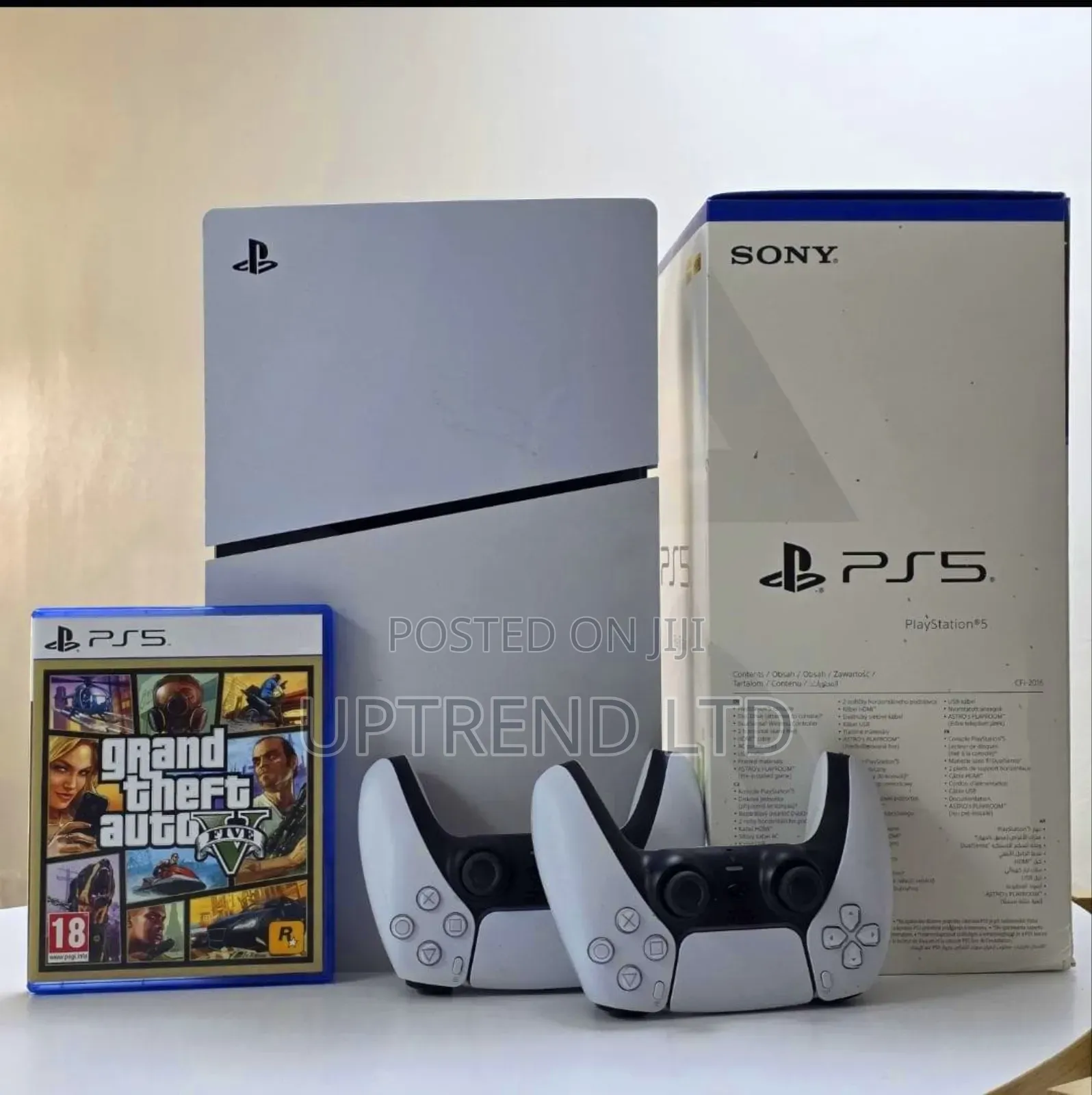 Playstation 5 Slim Disc Edition , Ps5 Slim With Grand Theft Auto 5
