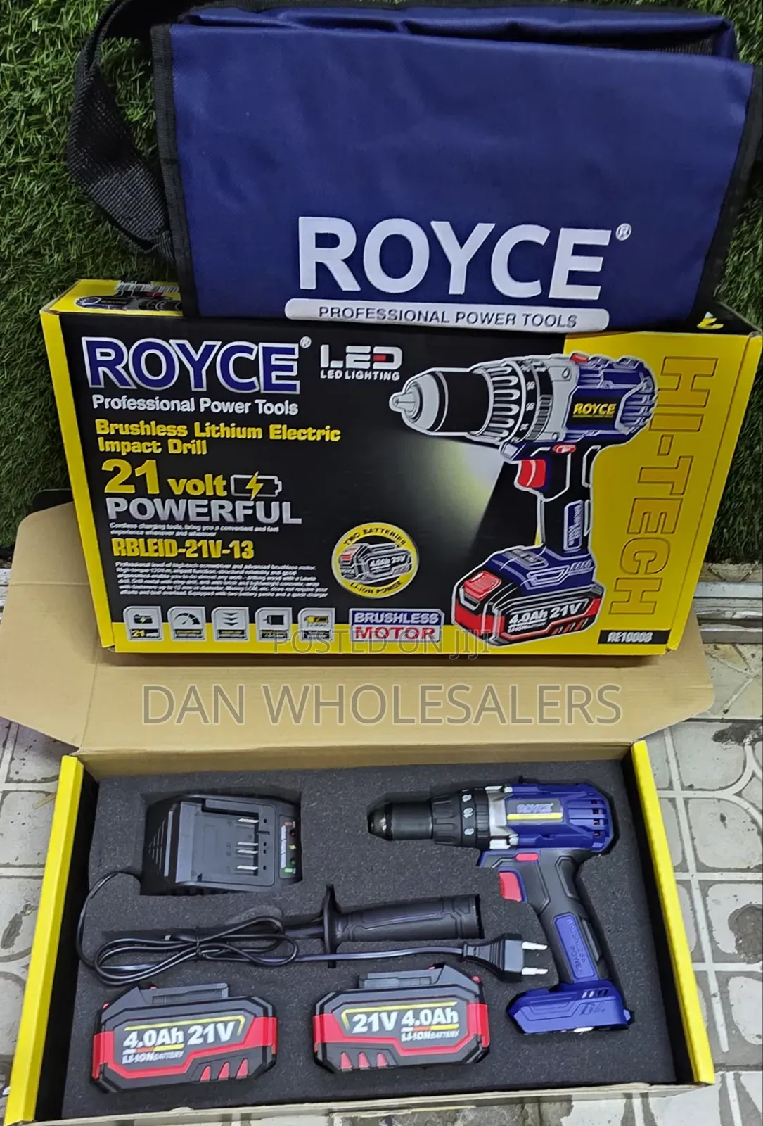 Royce Brushless Cordless Drill 21v