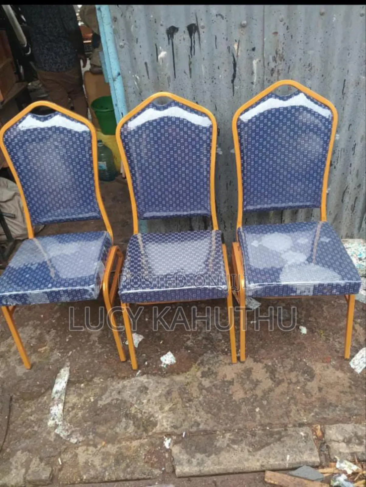 Powder Coating Printted Conference Chairs