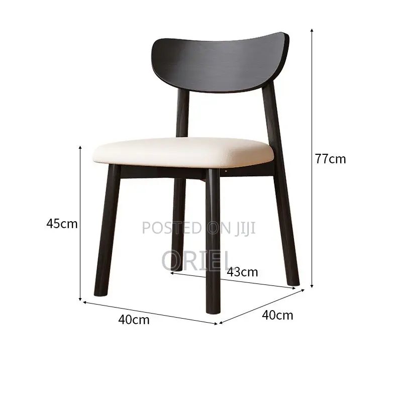 Home Chairs; Premium Retro Style Dining Room Chair