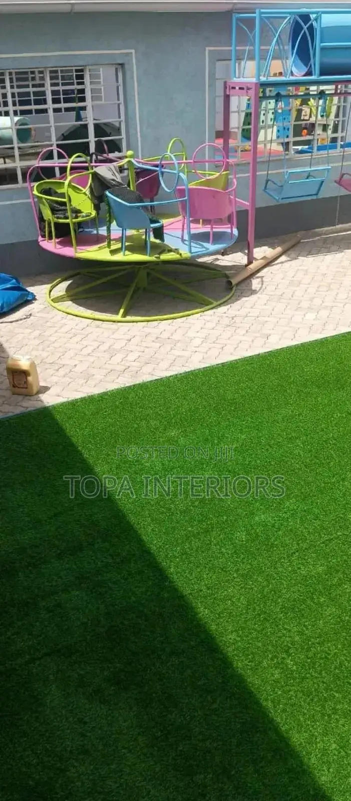 Artificial Turf Grass Carpets for School Playground