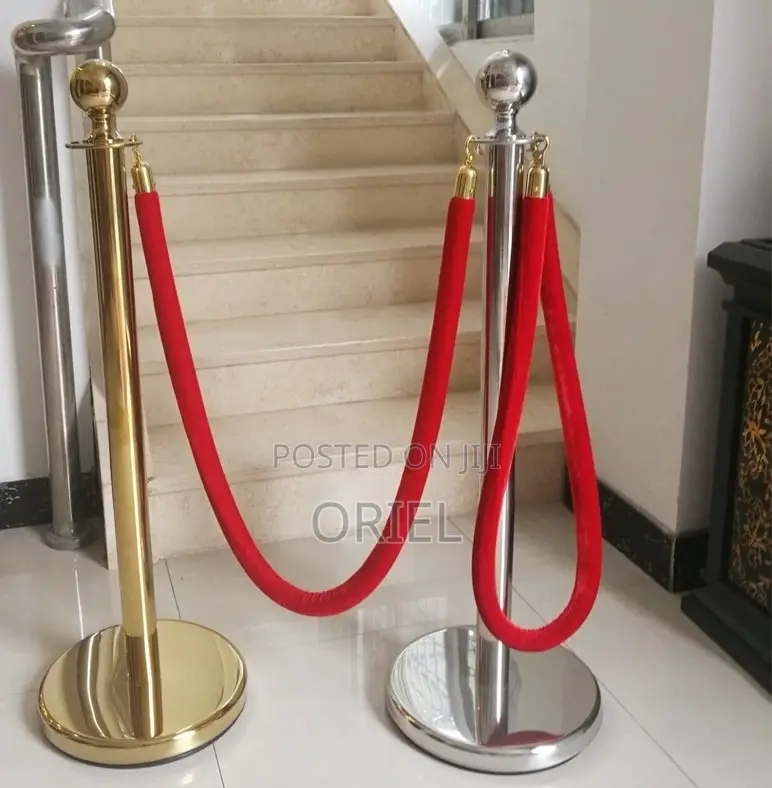 Stanchion Rope; Vip Area Velvet Stanchion Rope