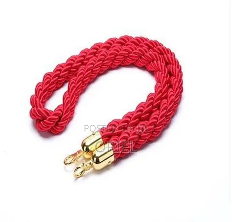 Stanchion Rope; Vip Area Velvet Stanchion Rope