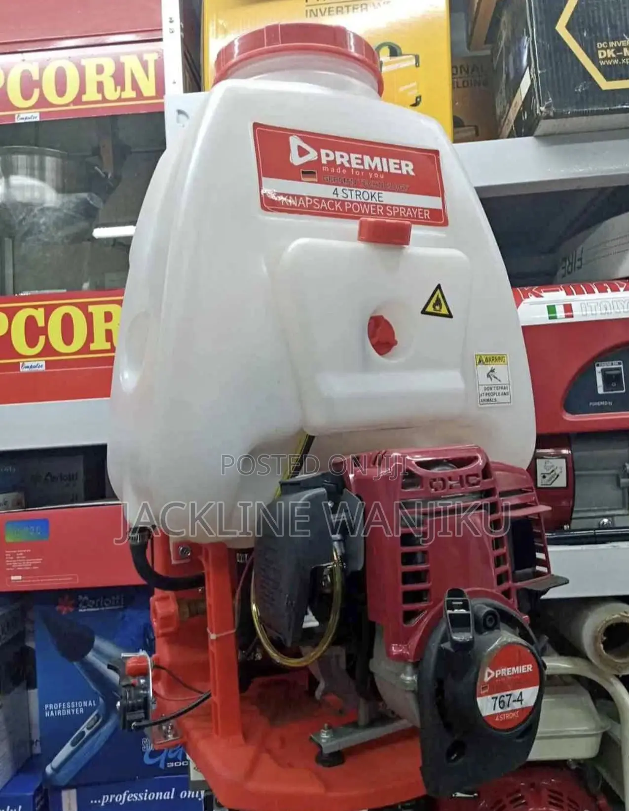 Gasoline Knapsacks Sprayer / Engine Knapsack Machine Petrol Powered